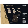 Robotime Owl Clock LK503 vp achterkant