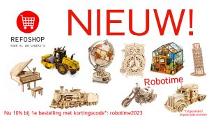 Refoshop nieuw Robotime