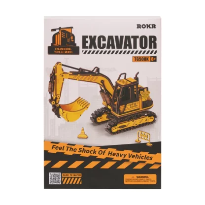 Robotime Excavator TG508K vp voorkant