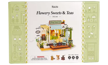 Robotime Flowery Sweets & Teas DG146 vp voorkant