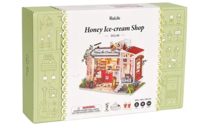 Robotime Honey Ice-Cream Shop DG148 vp voorkant