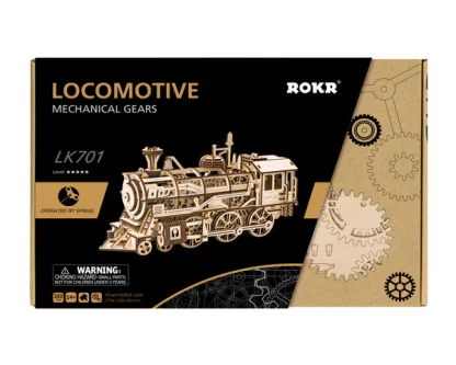 Robotime Locomotive LK701 vp voorkant
