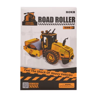 Robotime Road Roller TG701K vp voorzijde