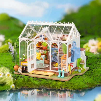 Robotime Dreamy Garden House DG163 sfeer1