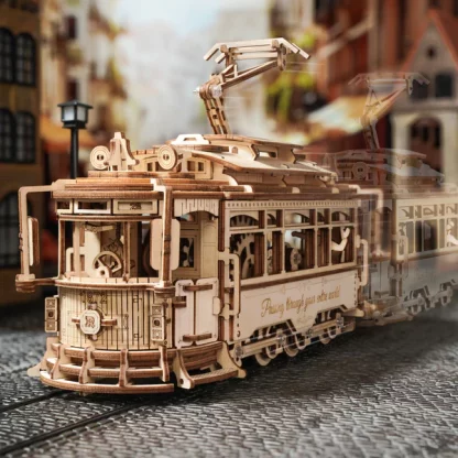 Robotime Classic City Tram LK801 sfeer 1