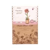 Robotime Pink Rose - Roze Roos TW041 vp voorkant