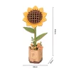 Robotime Sunflower / Zonnebloem TW011 - Afbeelding 5