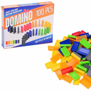 domino speelset 100 steentjes