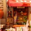 Robotime Corner Bookstore DG164 sfeer3