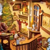 Robotime Book Nook Christmas Indoor Scene TGC07 - Afbeelding 2