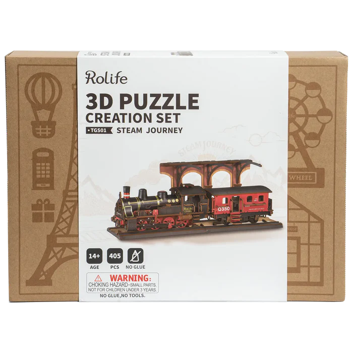 Robotime Steam Journey TGS01 - Afbeelding 2