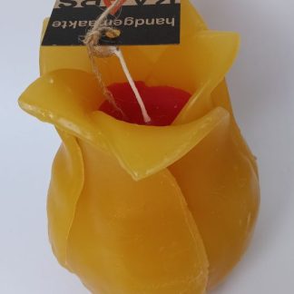 Kaarsen tulpkaars binnen geel