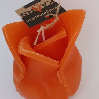 Kaarsen tulpkaars binnen oranje
