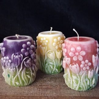 kaarsen bloemen kaarsje