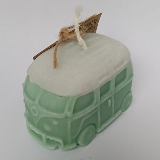 kaarsen volkswagenbus groen