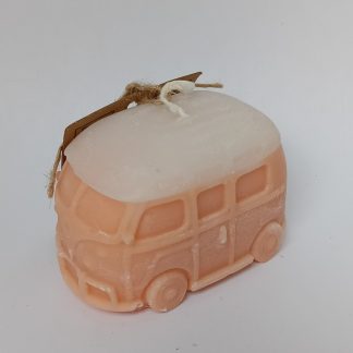 kaarsen volkswagenbus oranje